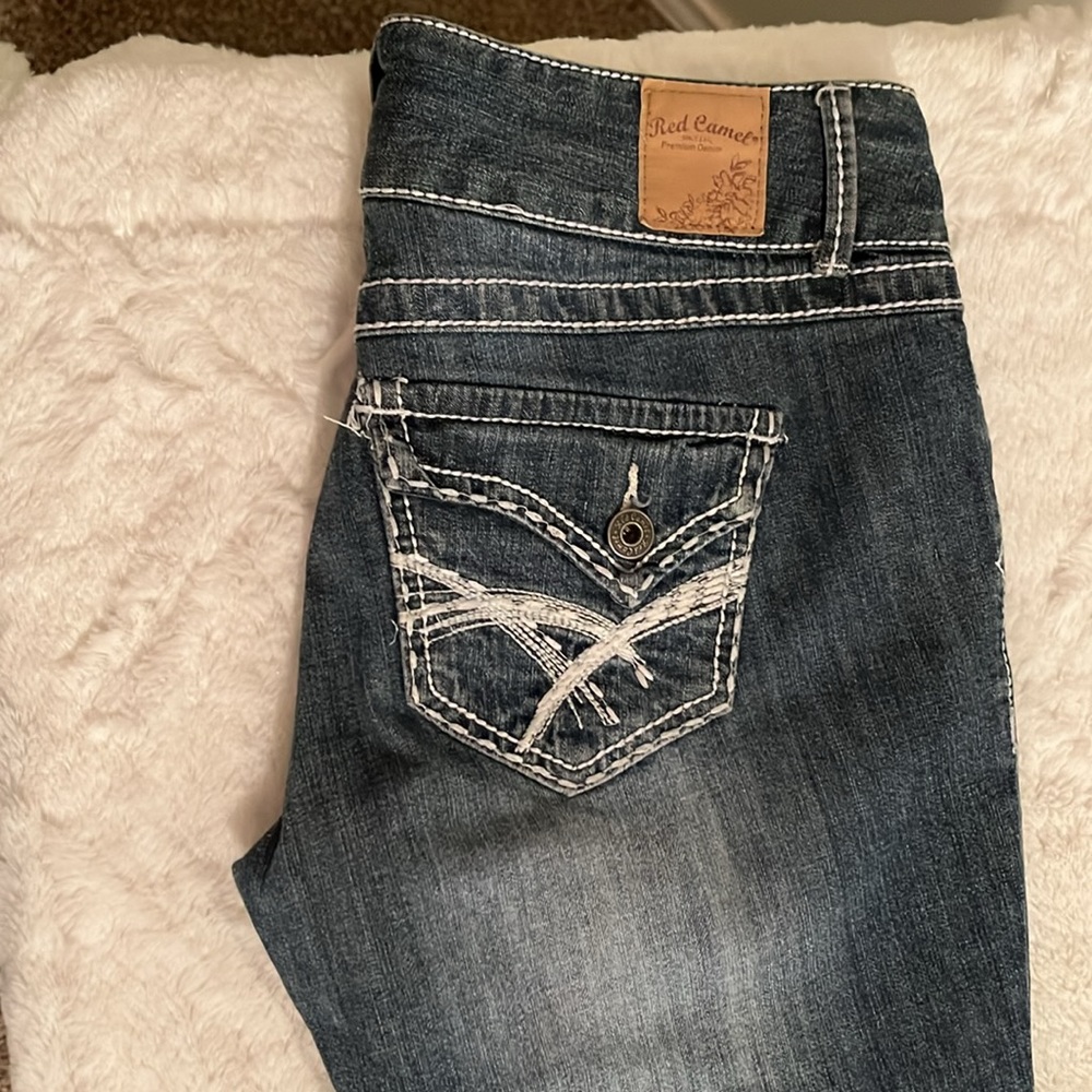 Red Camel boot cut low rise jeans - Picture 7 of 10